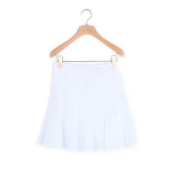 Sandro Dresses & Skirts - Sandro Jackpot White Mesh Mini Skirt